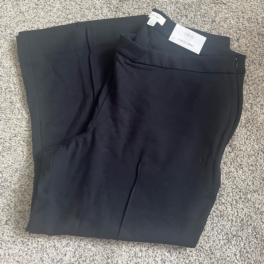 On 34th Ankle cropped pants
